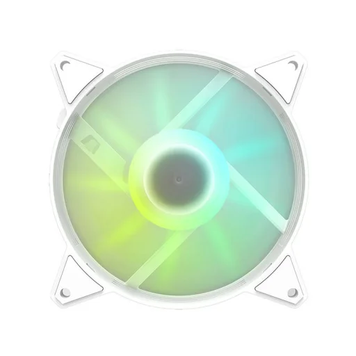 Darkflash C6 ARGB ventilátor készlet számítógéphez 3in1 120x120 (fehér) - 3