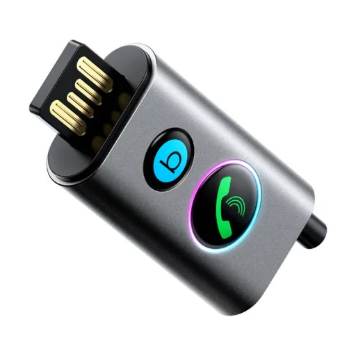 Joyroom JR-CB7 Car-B vevő (sötétszürke) - 2