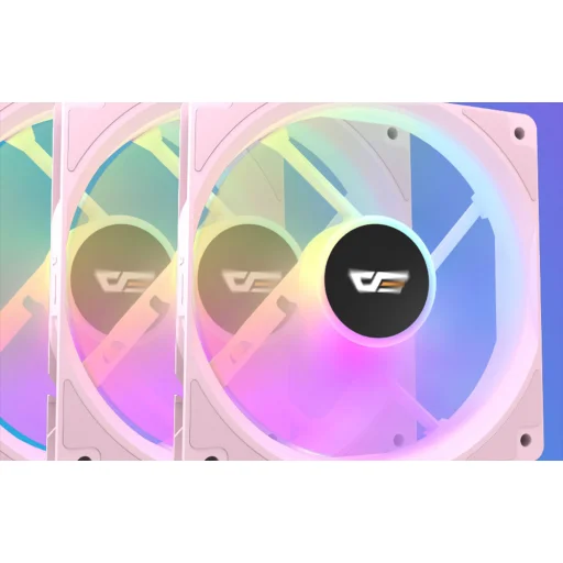 Darkflash CL12 LED Számítógép-ventilátor (120x120) (pink) - 6