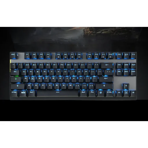 Vezeték nélküli mechanikus billentyűzet Motospeed GK82 2.4G (piros kapcsoló) - 4