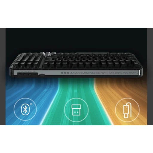 MIIIW személyre szabható mechanikus billentyűzet BlackI098 - 4