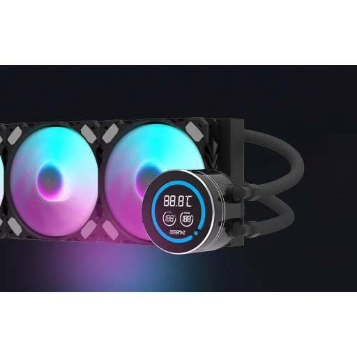  Darkflash számítógépes hűtő DN-D360 FEKETE - 3