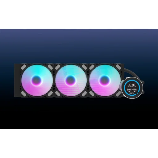  Darkflash számítógépes hűtő DN-D360 FEKETE - 7