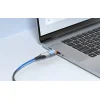 USB 3.1 C M - USB F OTG Adapter zsinórral Vention (Szürke) - 5