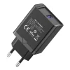 Fali töltő Vention FACB0-EU 1-portos USB (22.5W) Fekete thumbnail