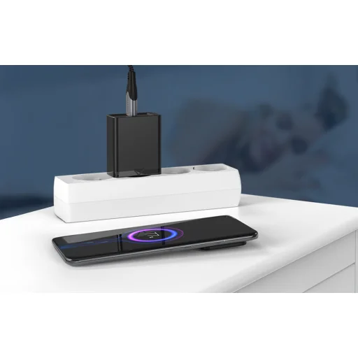 Fali töltő Vention FACB0-EU 1-portos USB (22.5W) Fekete - 9
