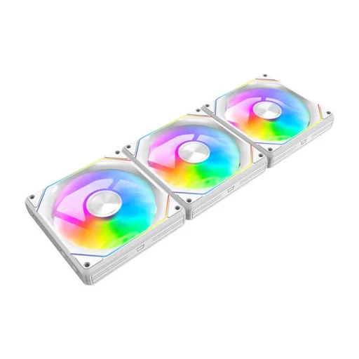 Darkflash Gauss G24 3 az 1-ben számítógépes ventilátorok (fehér) - 3