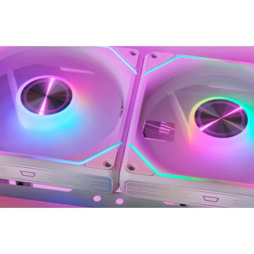 Darkflash Gauss G24 3 az 1-ben számítógépes ventilátorok (fehér) - 5