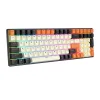 Royal Kludge RK100 RGB mechanikus billentyűzet, barna kapcsoló (fekete-narancs) thumbnail