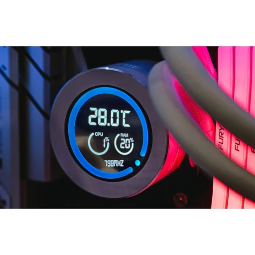  Darkflash Számítógép Hűtő DN-D360 FEHÉR - 6