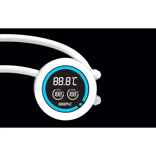  Darkflash Számítógép Hűtő DN-D360 FEHÉR - 8