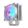 Darkflash Darkair Aktív hűtés a processzorhoz LED (hűtőborda + ventilátor 120x120) fehér thumbnail