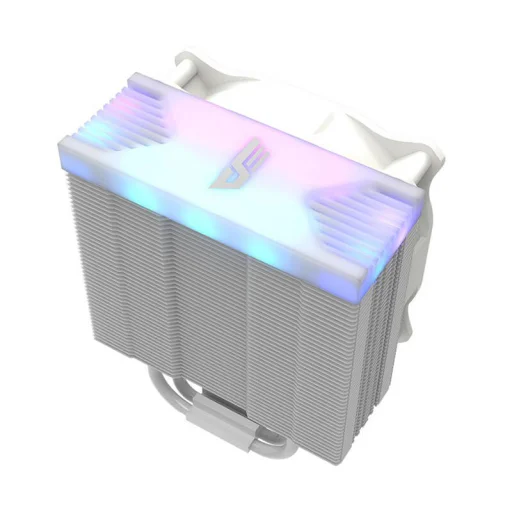 Darkflash Darkair Aktív hűtés a processzorhoz LED (hűtőborda + ventilátor 120x120) fehér - 5