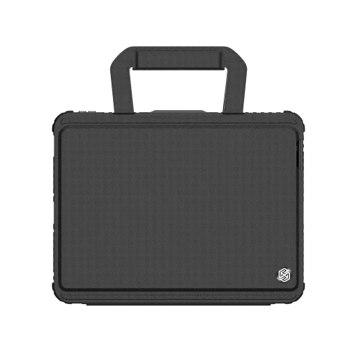  iPad Pro 11 2024 fekete Nillkin Bumper GO Keyboard fliptok (háttérvilágításos változat) angol nyelvű - 2