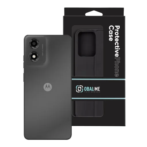 OBAL:ME SmoothTouch tok Motorola E14 fekete - 5