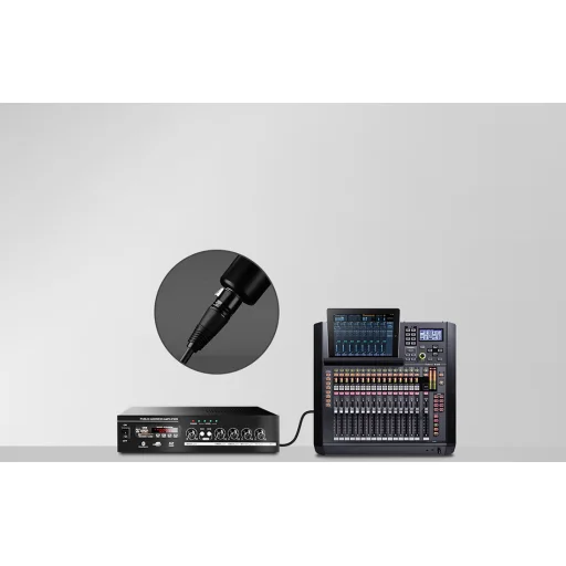 UGREEN AV130 XLR kábel - 1 m (fekete) - 6