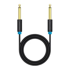 Audio kábel TS 6.35mm Vention BAABI 3m (fekete)