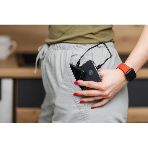 FORCELL F-ENERGY C338 Type C to Type C PD QC4.0 3A 60W 2 m fekete kábel - 5