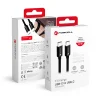 FORCELL F-ENERGY C338 Type C - Type C USB kábel PD QC4.0 3A 60W 3 m fekete thumbnail