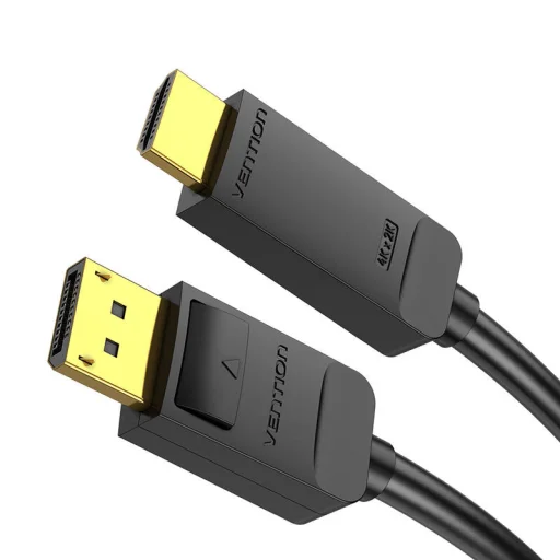 DisplayPort 1.2 to HDMI 1.4 Kábel Vention HAGBH 2m, 4K 30Hz (Fekete) - 4