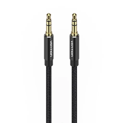 Vention BAWBH 2m Fekete Mikro Jack 3,5mm Kábel - 2