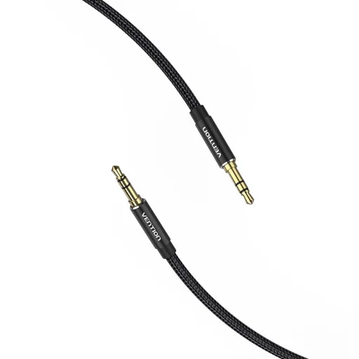 Vention BAWBF 3.5mm Mikro Jack Audió Kábel 1m Fekete - 3