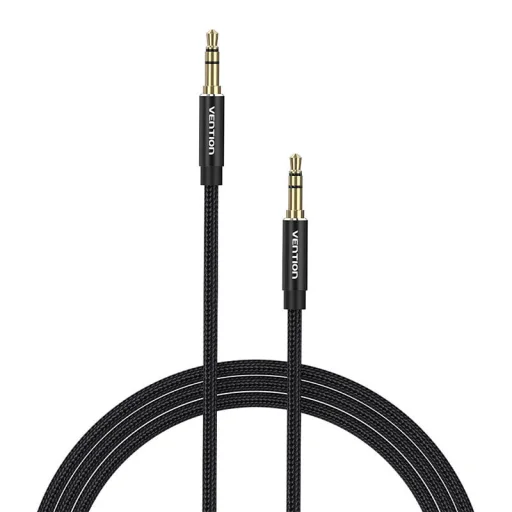 Vention BAWBF 3.5mm Mikro Jack Audió Kábel 1m Fekete - 1