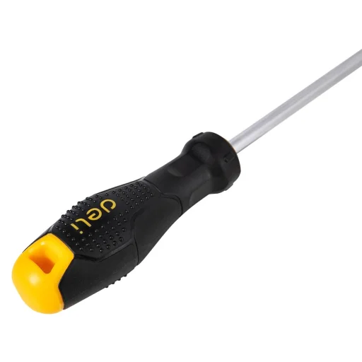 Deli Tools EDL6263001 hornyos csavarhúzó, 6x300mm (fekete) csavarhúzó - 2