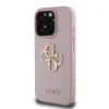  iPhone 16 Pro Pink Guess PU Grained 4G Metal Logo tok thumbnail