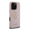 iPhone 16 Pro Pink Guess PU Grained 4G Metal Logo tok thumbnail