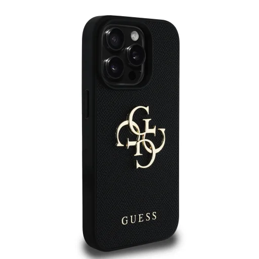 Guess PU Grained 4G Metal Logo iPhone 15 Pro Max tok - 4