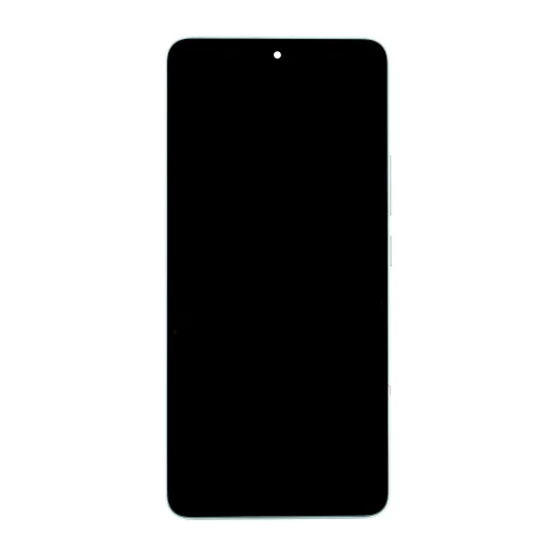 LCD kijelző + Érintőegység + Előlapi borítás Xiaomi Redmi Note 13 Pro 5G Kék Óceánzöld (Szervizcsomag) - 1