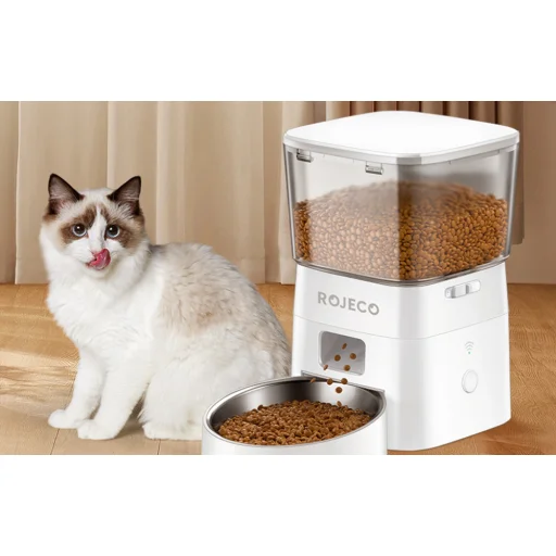 Rojeco 2L Wifi Automata Kisállat Etető (fehér) - 5
