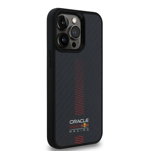 Red Bull Carbon Powerbar MagSafe tok iPhone 13 Pro-hoz fekete - 4