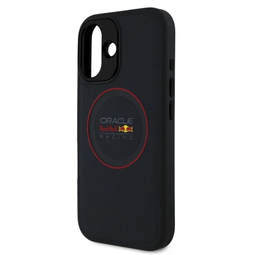 Red Bull PU bőr Piros Gyűrű MagSafe tok iPhone 16 Plus-hoz Navy - 5