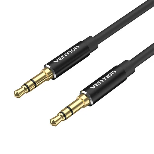 Vention 3,5mm audio kábel BAXBJ 5m fekete - 4