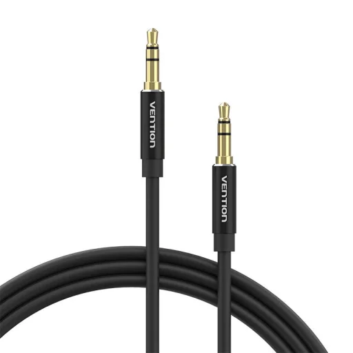 Vention 3,5mm audio kábel BAXBJ 5m fekete - 1
