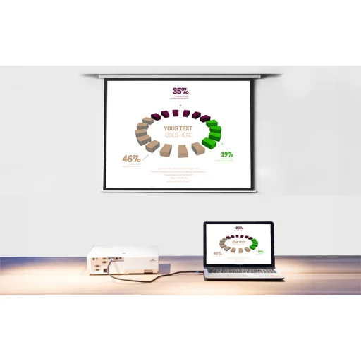 DisplayPort 1.2 - HDMI 1.4 kábel 3m Vention HADBI (Fekete) - 5