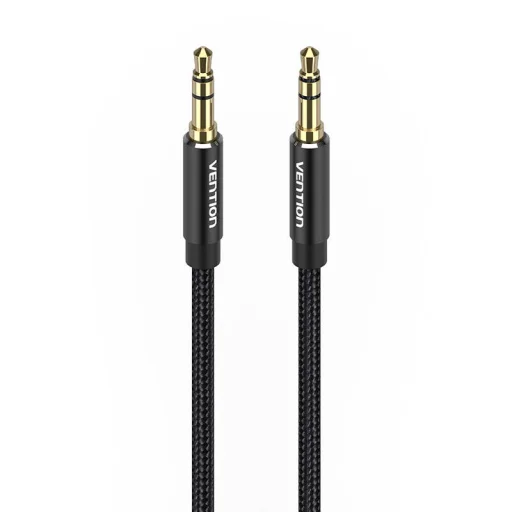Vention BAWBF 3.5mm Mikro Jack Audió Kábel 1m Fekete - 2