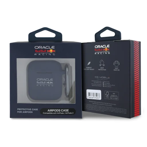 Red Bull Szilikon Tok AirPods 1/2 Navy - 3