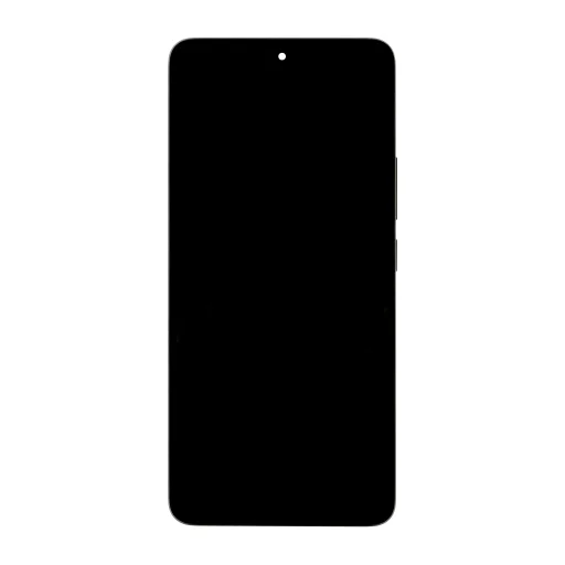 LCD kijelző + Érintőképernyő egység + Előlap Xiaomi Redmi Note 13 Pro 5G fekete (szervizcsomag), - 1