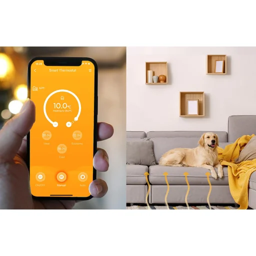 Intelligens Wi-Fi termosztát Meross MTS200HK(EU) (HomeKit) - 5
