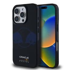 Red Bull PC/TPU Two Bulls Magsafe tok iPhone 16 Pro Max-hoz, navy színű tok