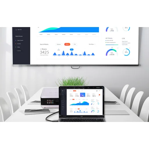 DisplayPort to VGA kábel Vention HBLBI 3m, 1080P 60Hz (Fekete) - 5