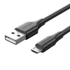 Kábel USB 2.0 - Micro USB Vention CTIBD 2A 0,5m (fekete) thumbnail