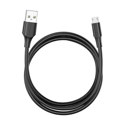 Kábel USB 2.0 - Micro USB Vention CTIBD 2A 0,5m (fekete) - 4