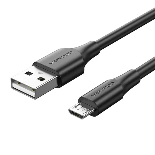 Kábel USB 2.0 - Micro USB Vention CTIBD 2A 0,5m (fekete) - 5