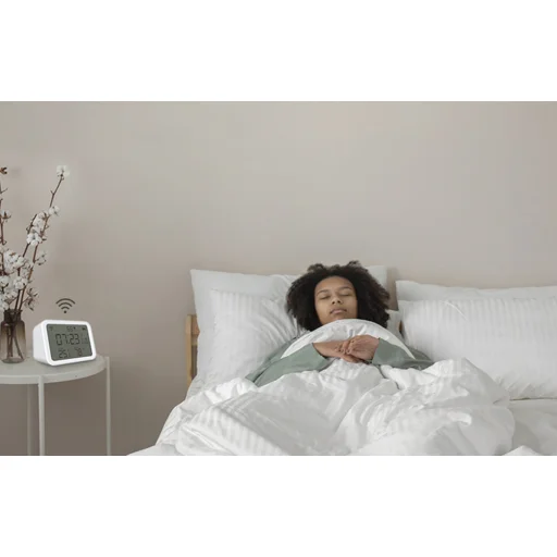 Hőmérséklet- és páratartalom érzékelő WiFi NEO NAS-CW01W TUYA - 7