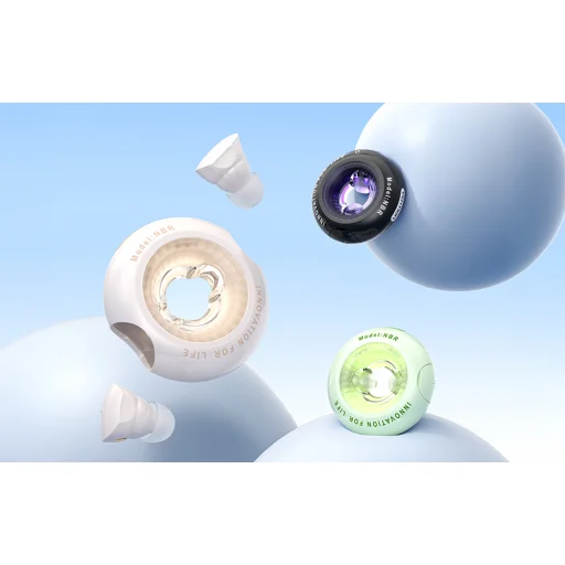 Vezeték nélküli Fülhallgatók TWS Vention NBRB0 T17 (fekete) - 3