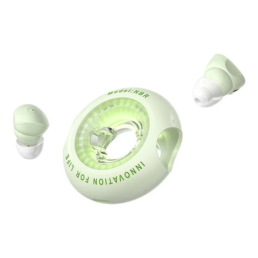 Vezeték nélküli fülhallgató TWS Vention NBRG0 Earbuds T17 (zöld) - 2